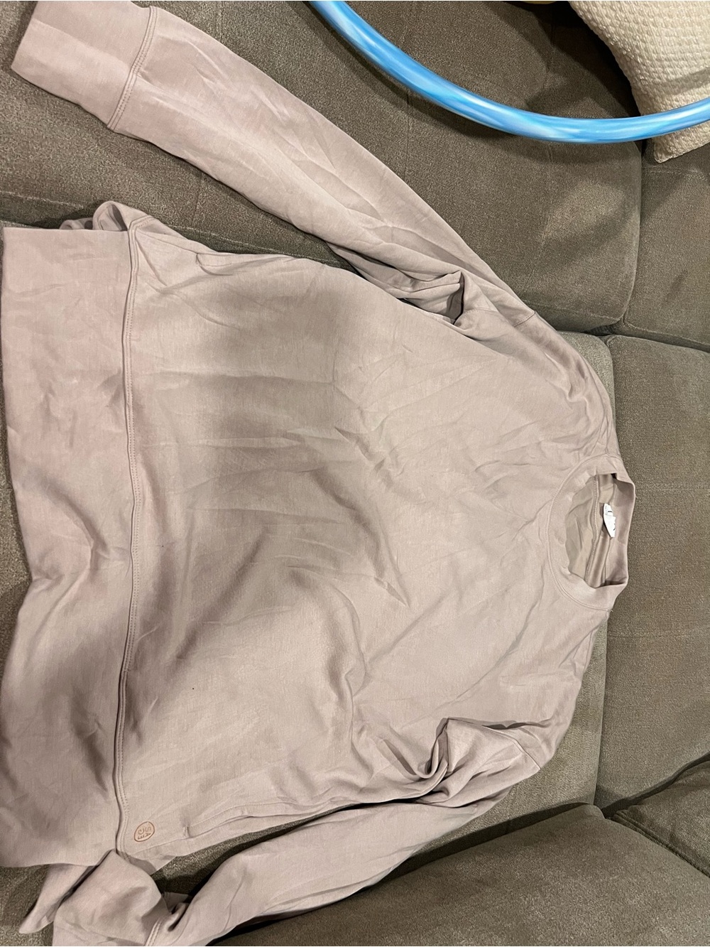 Sage Crewneck Sweatshirt in Dusty Mauve